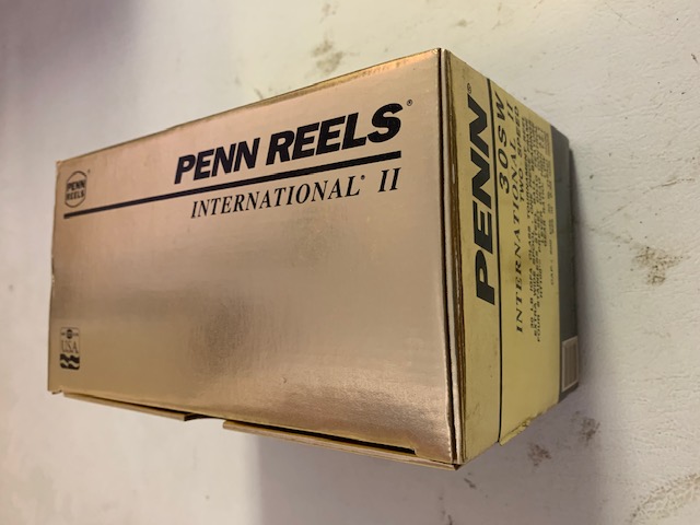 PENN INTERNATIONAL 30SW FISHING REEL BOX, NEW OLD STOCK - Berinson