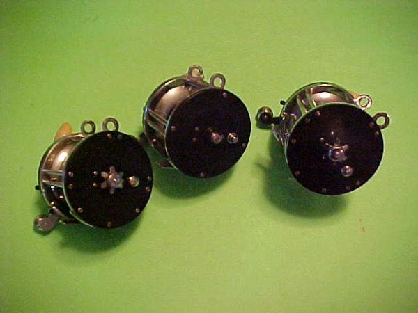 SET OF 3 LARGE OCEAN CITY REELS, 165,167 AND 165, PRE-OWNED