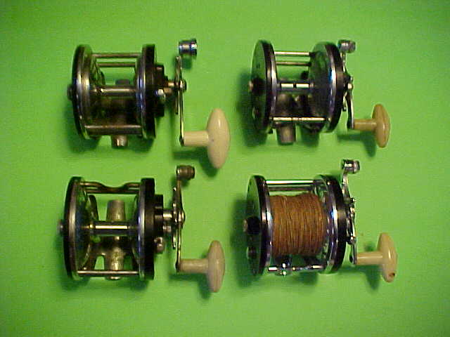 OCEAN CITY TRUE TEMPER 3/0 FISHING REEL BONANZA, SET OF 4 REELS