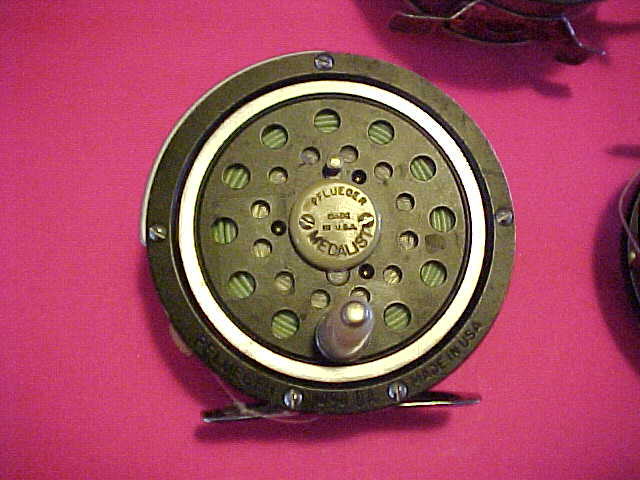 SET OF 3 FLY REELS INCLUDING PFLUEGER MEDALIST,SHAKESPEARE AND