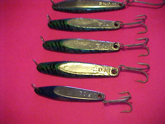 Vintage UFO Iron Fishing Jigs 