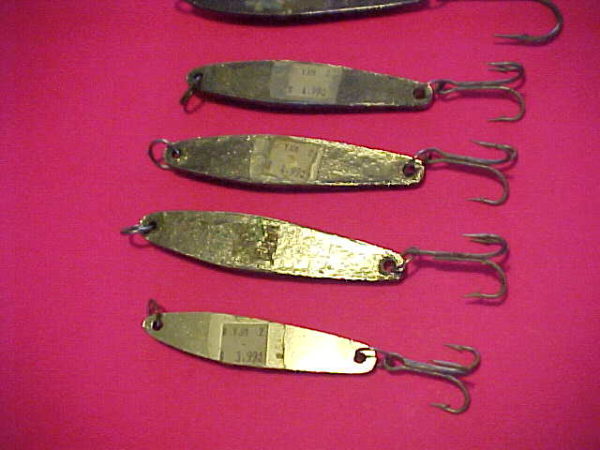 Vintage UFO Iron Fishing Jigs 