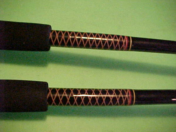 PAIR OF 2 SHAKESPEARE UGLY STIK 7 FOOT, 8 TO 20 POUND RATED