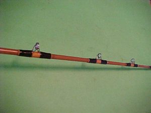 SABRE 540 9 FOOT 9 1/2 INCH, 20 TO 50 POUND RATED JIG STICK FISHING ROD  CUSTOM WRAPPED BY YO'S CUSTOM RODS - Berinson Tackle Company