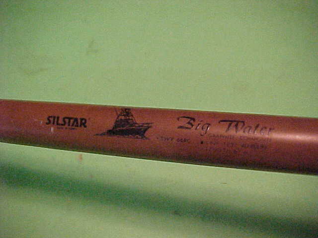 Silstar 1200-66SP Graphite Construction 6' 6" Line 8-14 Spinning Rod Vintage New 