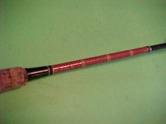 VINTAGE 6 FOOT 8 INCH 15 TO 30 POUND CLASS CONVENTIONAL FISHING ROD - Berinson  Tackle Company
