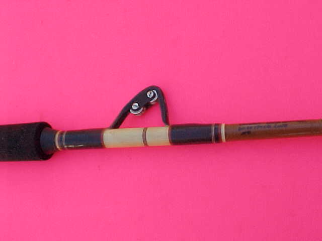 CUSTOM MADE CALSTAR BAJA BOOMER 4 FOOT 11 INCH 60 TO 130 POUND RATED STAND  UP TUNA FISHING ROD - Berinson Tackle Company