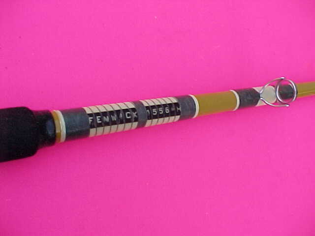 CUSTOM MADE FENWICK 1556-H 5 FOOT 6 INCH 30 TO 80 POUND CLASS CONVENTIONAL FISHING  ROD - Berinson Tackle Company