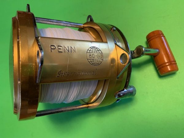 CUSTOM BUILT PENN INTERNATIONAL 80 TWO-SPEED FISHING REEL WITH CAL SHEETS  CONVERSION - Berinson Tackle Company