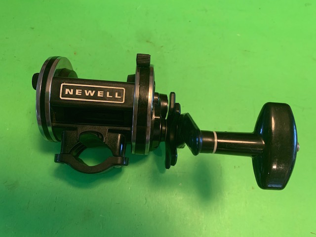Newell 229 332 Graphite Fishing Reel Part- Bars Base And Clamp Not