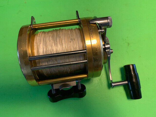 CUSTOM BUILT PENN INTERNATIONAL 50W 2-SPEED FISHING REEL WITH CAL ...