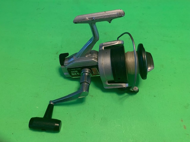 VINTAGE RYOBI SX5 THE SILVER CLOUD EXTRA LARGE SPINNING REEL - Berinson  Tackle Company