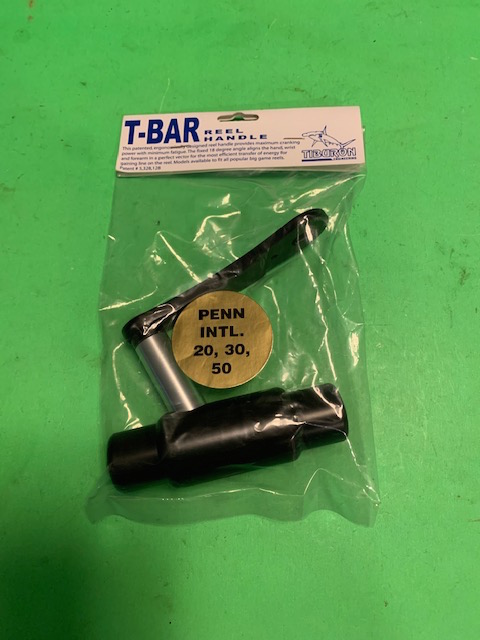 TIBURON T-BAR POWER HANDLE FOR PENN INTERNATIONAL 20, 30 & 50 PENN 113H 4/0  & THE PENN 349 FISHING REELS - Berinson Tackle Company