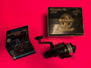 VINTAGE SHIMANO TRITON BAITRUNNER PLUS 4500 WITH THE
