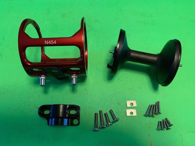 NEWELL CONVERSION KIT FOR NEWELL 454 & 546 FISHING REELS INCLUDING TIBURON  FRAME & NEWELL SPOOL - Berinson Tackle Company