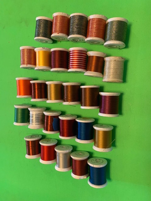 Gudebrod Nylon Rod Winding Thread Size A 2 x 50 Yard Spools Choose Color 