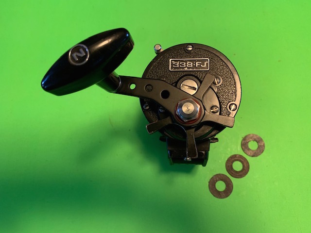 VINTAGE NEWELL 338-FJ BLACKIE CONVENTIONAL FISHING REEL COMPLETELY  REFURBISHED - Berinson Tackle Company