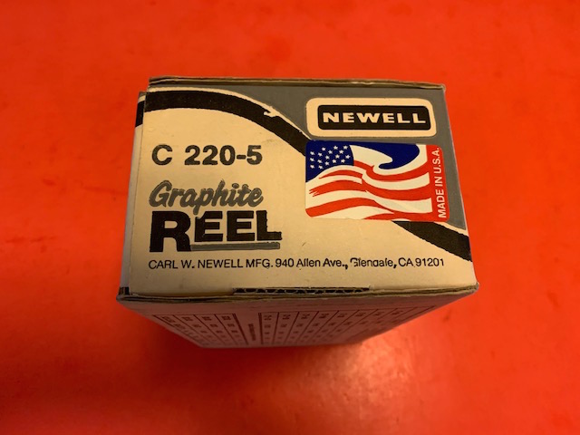 NEWELL C220-5 BOX FOR NEWELL C220-5 FISHING REELS BOX ONLY NO REEL -  Berinson Tackle Company