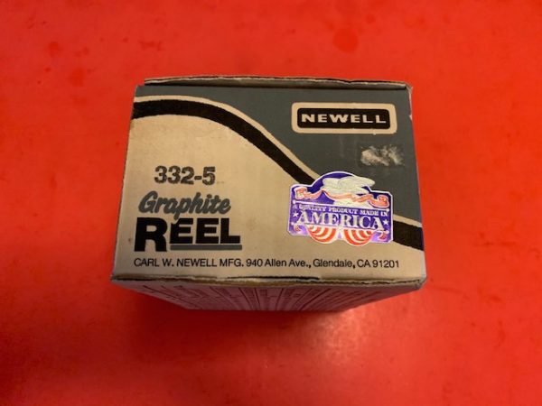 NEWELL 332-5 BOX FOR NEWELL 332-5 FISHING REELS BOX ONLY NO REEL