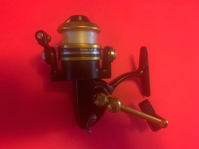 Vintage Penn 430 SS High Speed Spinning Reel with Box