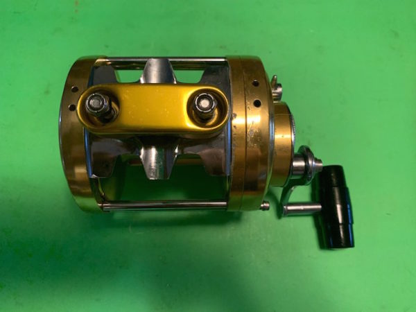 CUSTOM BUILT PENN INTERNATIONAL 50W 2-SPEED FISHING REEL WITH CAL ...