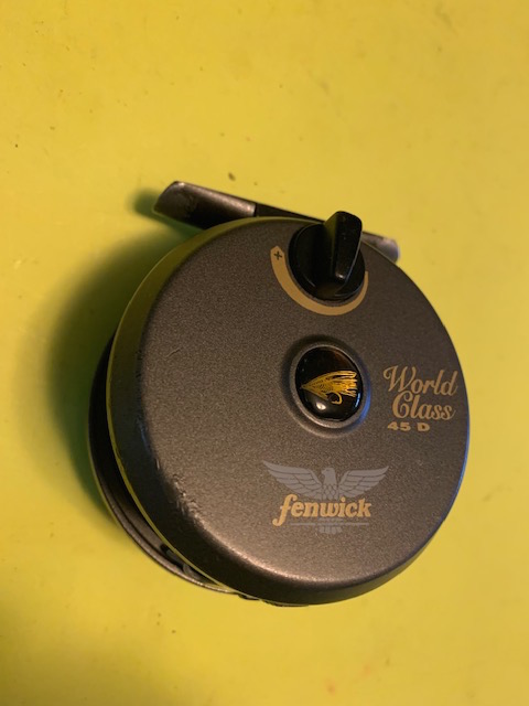 FENWICK WORLD CLASS 45 D FLY FISHING REEL FOR 4-WEIGHT OR 5-WEIGHT LINE -  Berinson Tackle Company