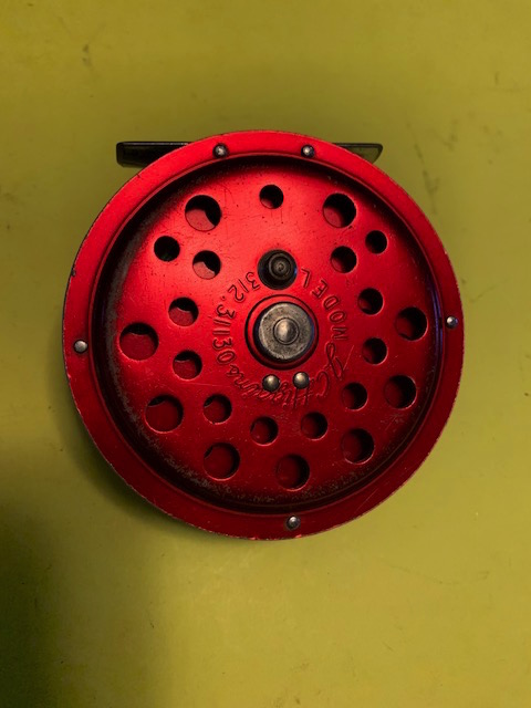VINTAGE JC HIGGINS MODEL 312 FLY FISHING REEL FOR 6-WEIGHT OR 7-WEIGHT LINE  - Berinson Tackle Company