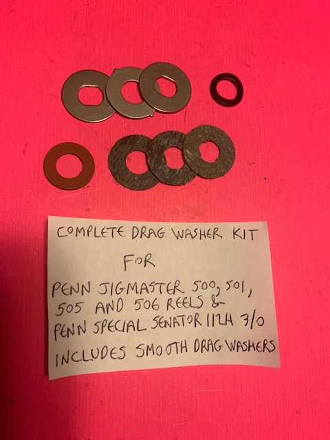 Metal Washer Set Made in USA Details about   Penn 500 501 112 505 506 Fishing Reel Part 