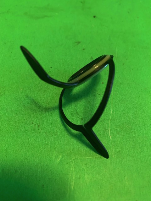 New Set of 10 Fuji Vintage BNHG Oxide Black Green Shock Ring