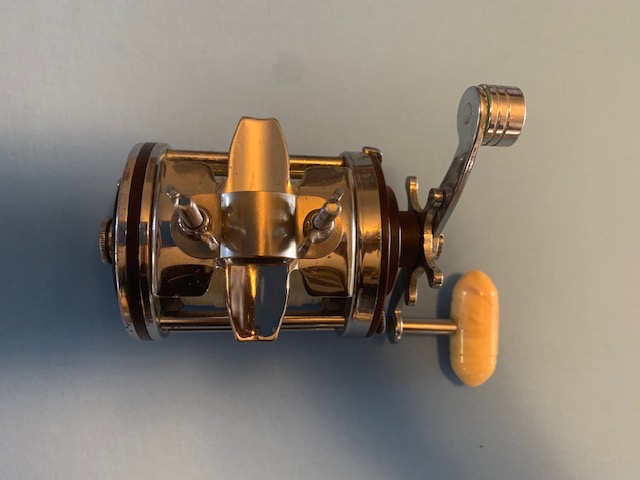 VINTAGE PENN SQUIDDER NO. 140 FISHING REEL WITH EXTRA LARGE HANDLE -  Berinson Tackle Company