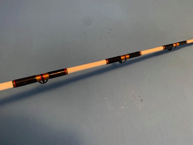VINTAGE THE PENN SLAMMER 7 FOOT 20 TO 50 POUND RATED CONVENTIONAL FISHING  ROD MADE IN USA - Berinson Tackle Company
