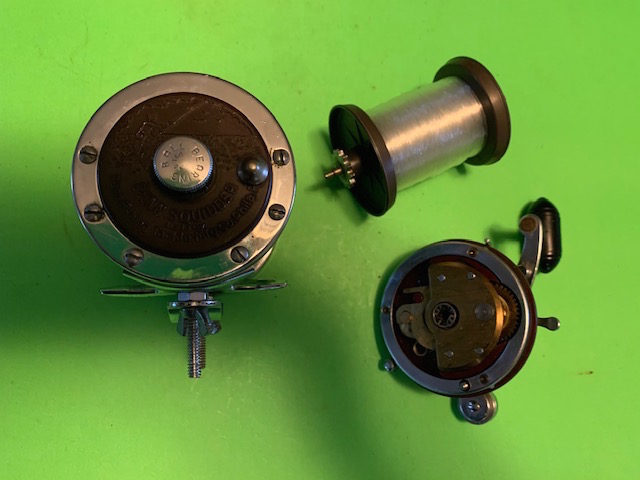 VINTAGE PENN SQUIDDER NO. 140 FISHING REEL WITH ALUMINUM SPOOL - Berinson  Tackle Company