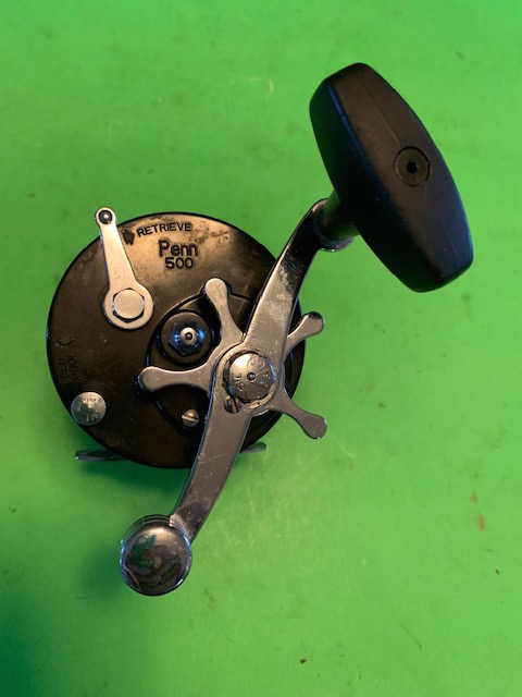 Penn Jig-Master 500 Fishing Reel Green Knob G+ Condition 