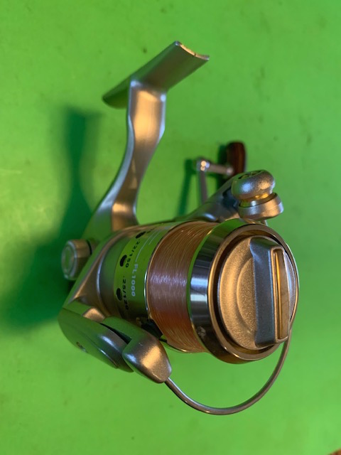 FIN-NOR LUMINA FL1000 SPINNING REEL WITH 8 BALL BEARING SYSTEM