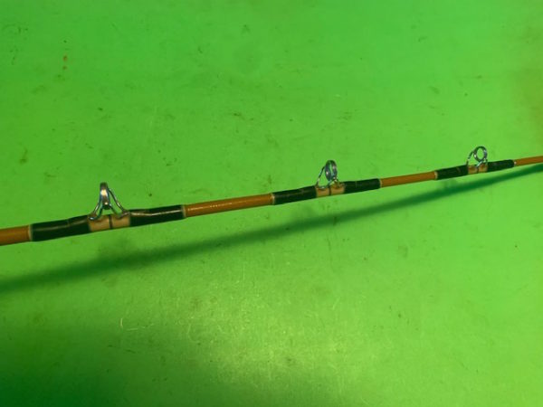 CUSTOM BUILT SABRE STROKER 6 FOOT 7 1/2 INCH 10 TO 30 POUND SPINNING  FISHING ROD 