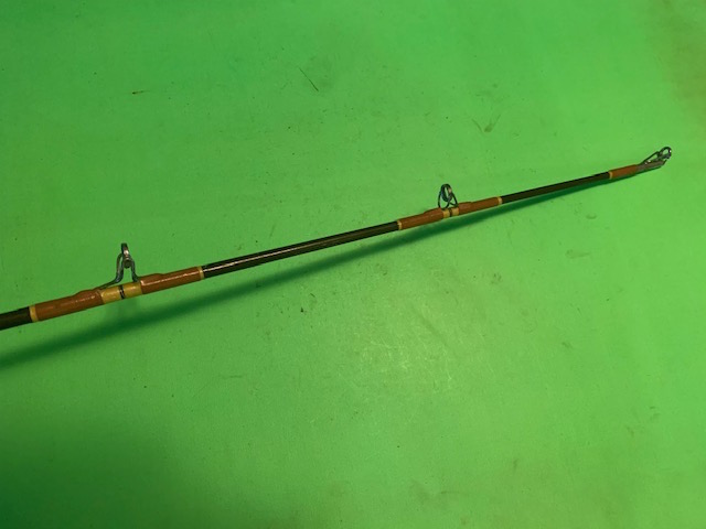 VINTAGE OCEAN CITY HARBORMASTER 6 1/2 FOOT 20 TO 50 POUND RATED  CONVENTIONAL FISHING ROD - Berinson Tackle Company