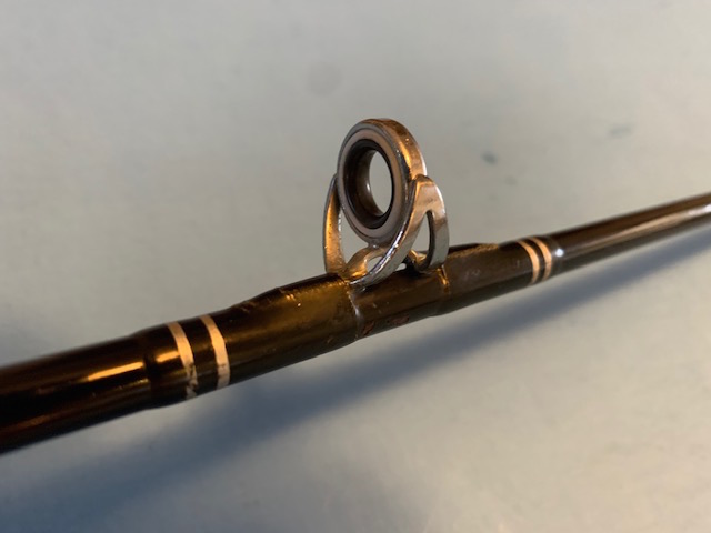 VINTAGE GARCIA CONOLON 4 STAR 7 FOOT 12 TO 30 POUND CLASS CONVENTIONAL FISHING  ROD - Berinson Tackle Company