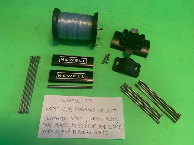 NEWELL 550 COMPLETE GRAPHITE CONVERSION KIT FOR NEWELL 500 SERIES FISHING  REELS - Berinson Tackle Company