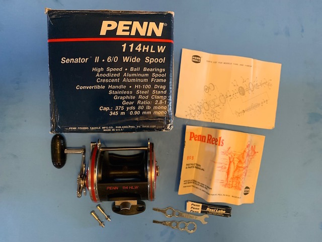 Penn 114 H 6/0 Senator Fishing Reel Rubber Sealed Bearing Kit