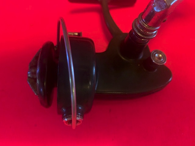 VINTAGE VERY RARE ANTIQUE ALCEDO MICRON SPINNING REEL MADE IN