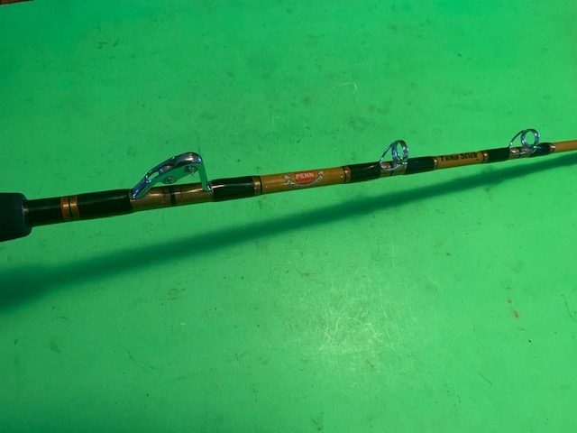 VINTAGE PENN TUNA STICK 5 FOOT 6 INCH 40 TO 100 POUND RATED TROLLING FISHING  ROD - Berinson Tackle Company