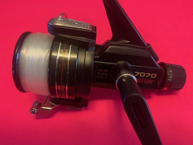 GREAT PAIR OF EAGLE CLAW MODEL NO. 7070 EXTRA LARGE SPINNING REELS