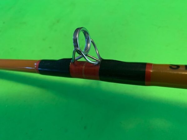 Vintage Sabre bass stroker spinning rod 6 foot 8-20 Lb Shimano