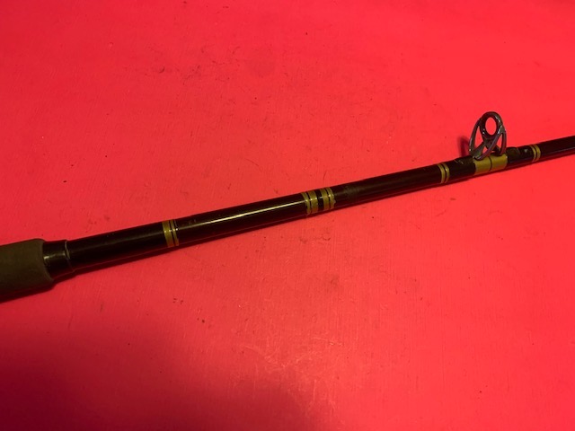 VINTAGE DAIWA PROCASTER GRAPHITE COMPOSITE 6 FOOT 6 INCH 15 TO 40 POUND  CLASS CONVENTIONAL FISHING ROD - Berinson Tackle Company