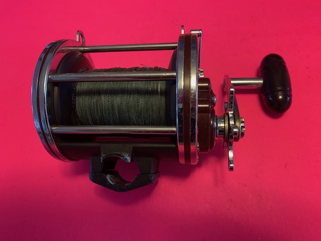 CUSTOM BUILT PENN SPECIAL SENATOR 114H 6/0 FISHING REEL WITH NEWELL BLACK  MARLIN SPECIAL EXTRA WIDE CONVERSION KIT - Berinson Tackle Company