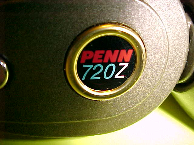 PENN SPINFISHER 720Z DECAL NEW PENN 720Z SIDEPLATE DECAL PENN PART 238-720 USA