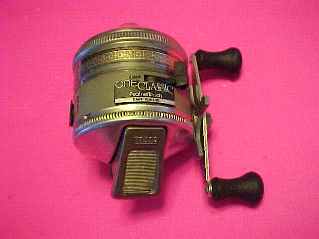 VINTAGE ZEBCO ONE Classic Black casting reel Made in USA $18.99 - PicClick