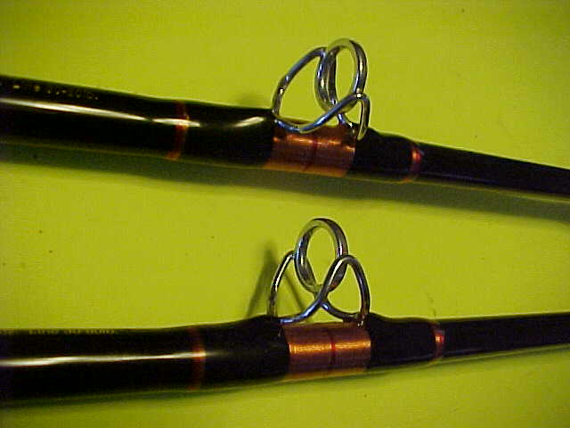 SET OF 2 EAGLE CLAW SEA EAGLE CONVENTIONAL FISHING RODS, LIKE NEW