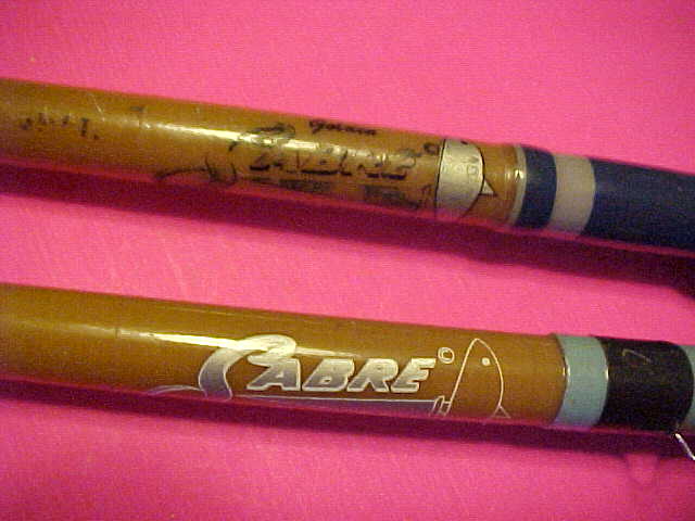SET OF 2 VINTAGE SABRE BASSTROKER FISHING RODS, PRE-OWNED - Berinson Tackle  Company