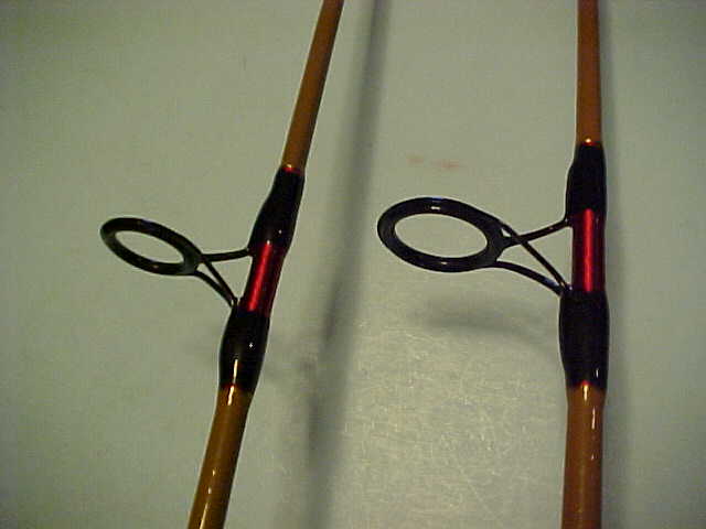 SHAKESPEARE UGLY STIK TIGER SPINNING RODS, 2 OF THEM, LIKE NEW